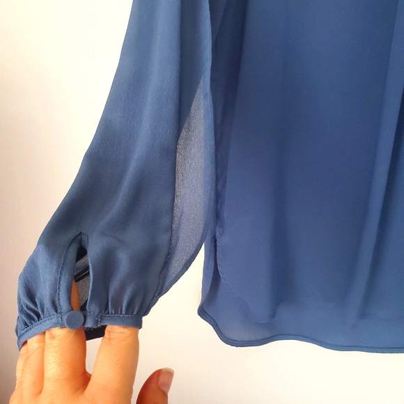 Anthropologie Silk Blouse - Picture 4 of 6